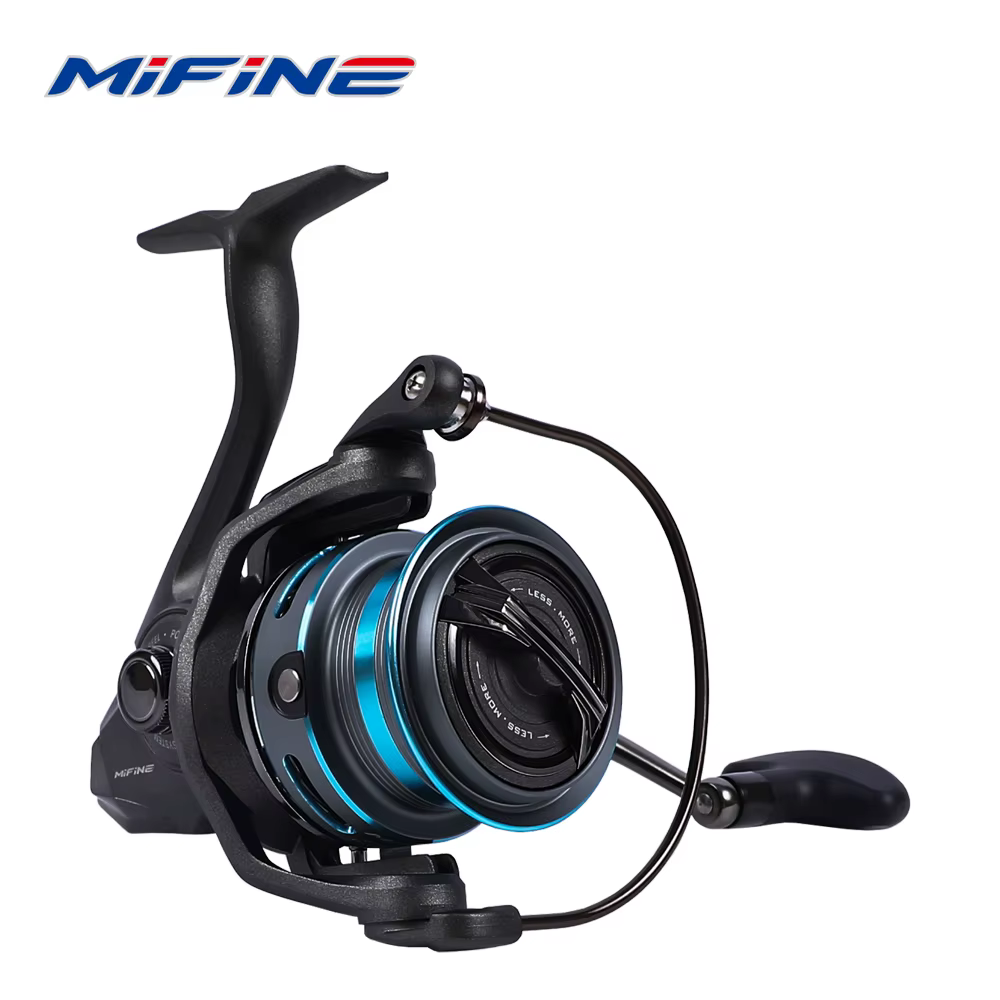MIFINE Captain Feeder Carrete de pesca ligero con eje gusano - imagen 3