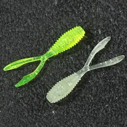 Señuelo de vinilo lombriz para pesca en mar