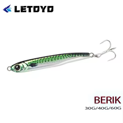Señuelo Metálico Jig LETOYO – Para Lubina y Perca en Mar