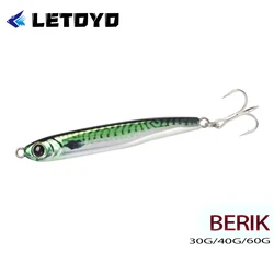Señuelo Metálico Jig LETOYO – Para Lubina y Perca en Mar