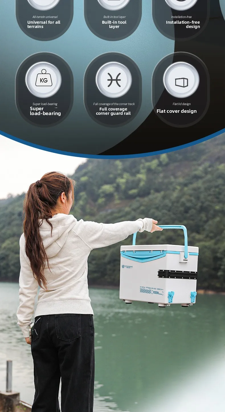 Aislamiento para transportar la pesca con más control