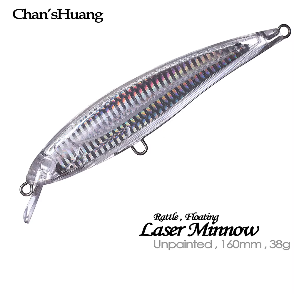 Chan'sHuang Señuelo Lazer Blanco sin pintar - imagen 2