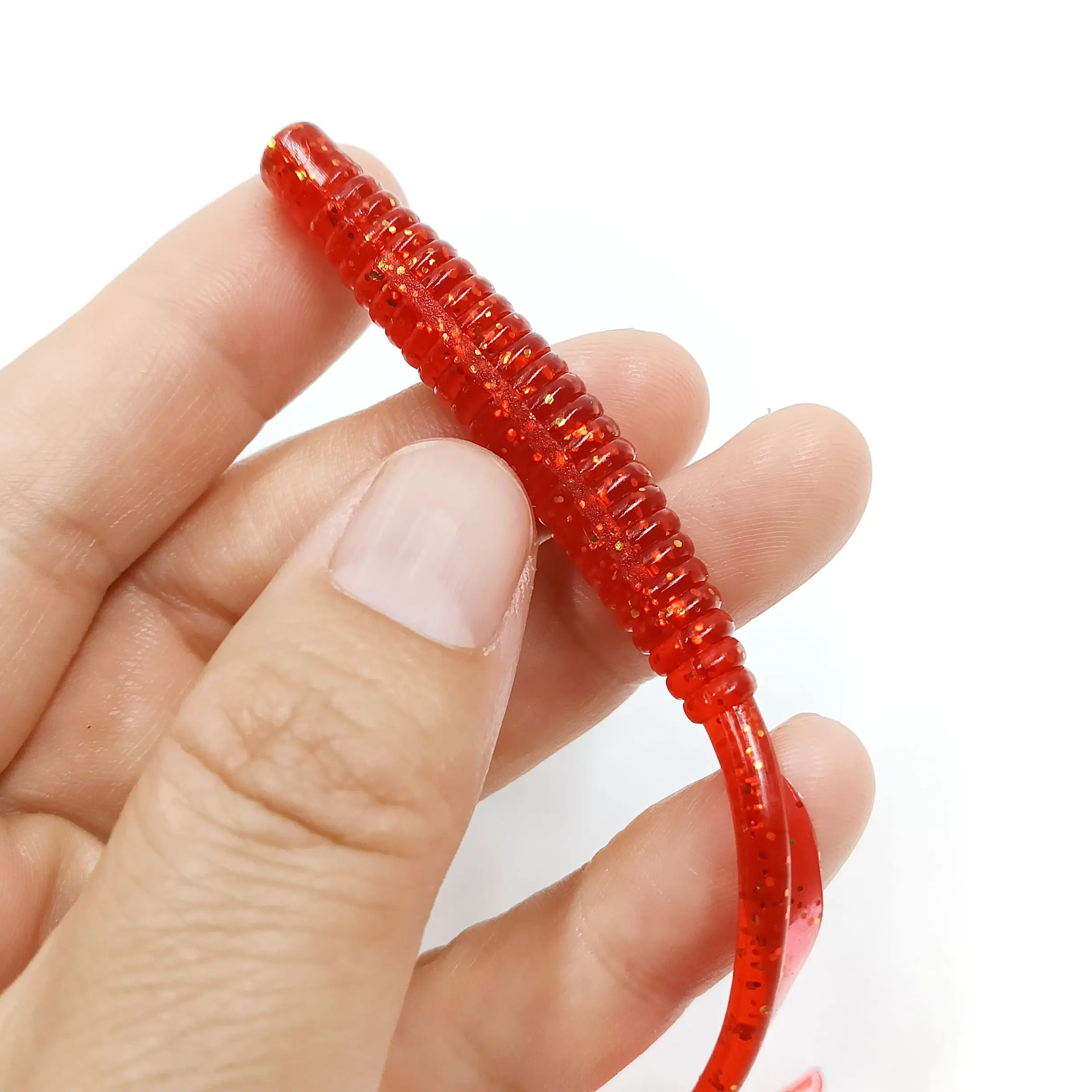 Señuelos blandos Shad Duoduoyu – swimbait cola larga para carpa - imagen 2