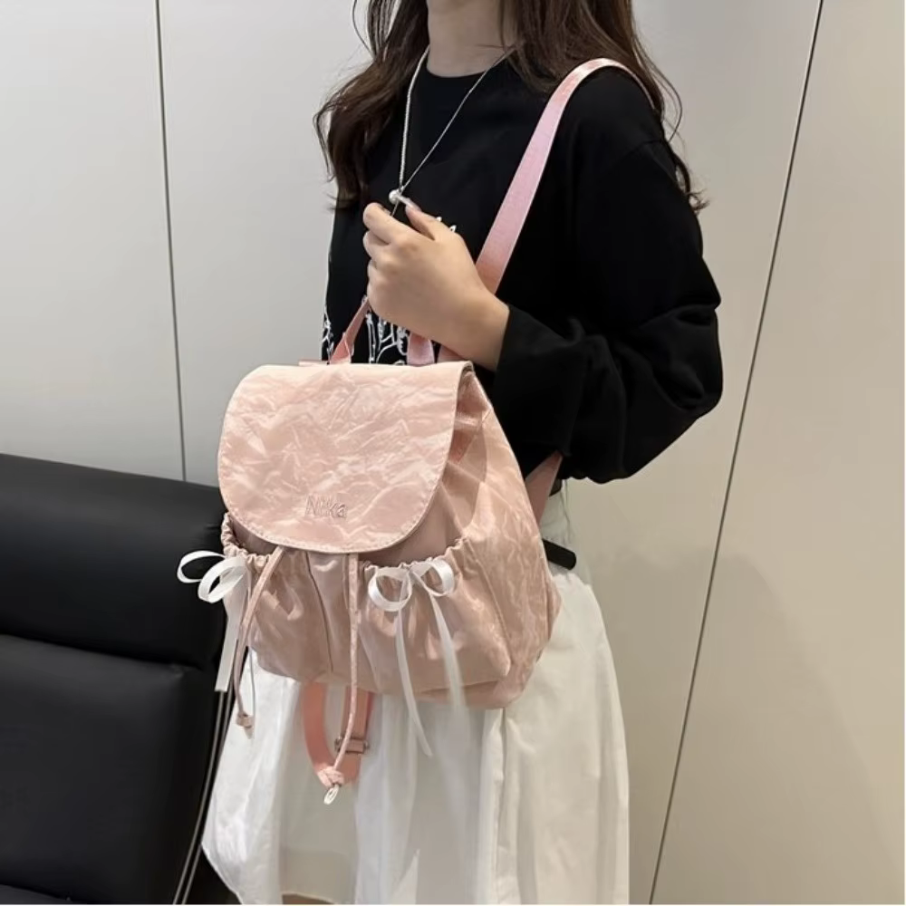 Mochila con cordón para mujer – Gran capacidad y viaje - imagen 4