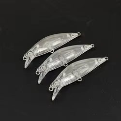 Señuelos Minnow sin pintar hundibles – Base para lubina y trucha