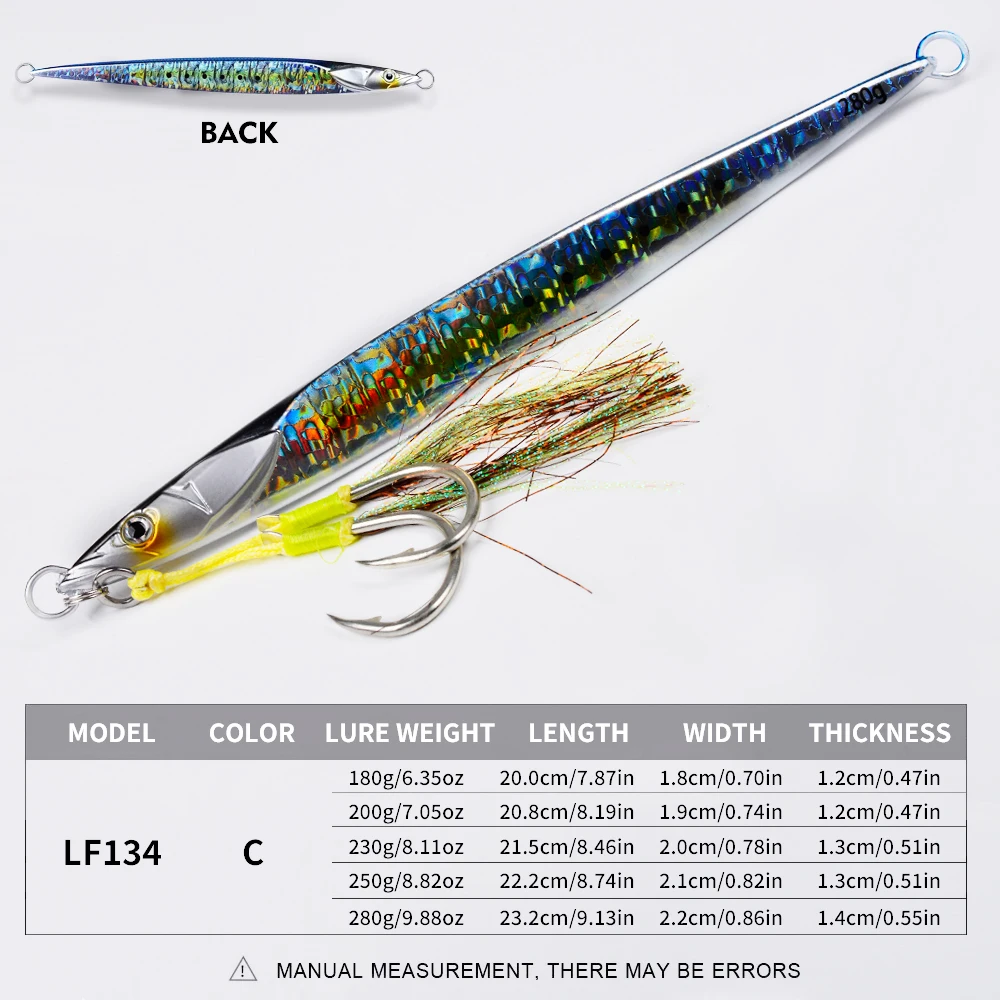 Señuelos jigging vertical Proberos para agua salada y lento - imagen 5