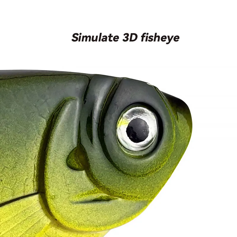 Swimbait Bazooka flotante – Señuelo duro para jigging y trolling (carpa y lucio) - imagen 2