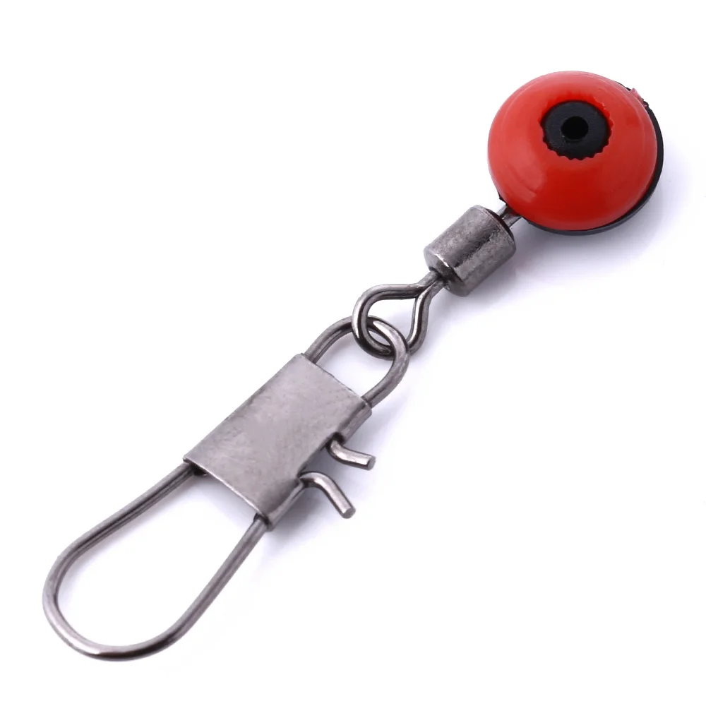 Accesorios de pesca: flotadores, anzuelo giratorio y clips de vástago - imagen 3