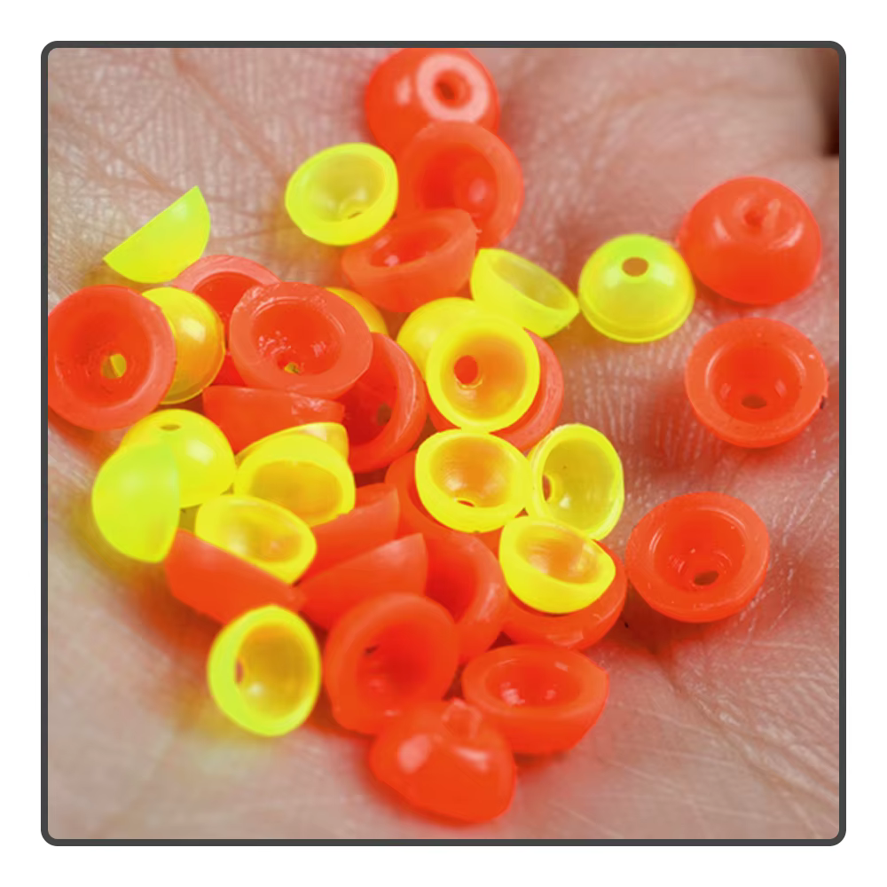 Cuentas anticolisión flotantes ABS – Protección hemisférica para pesca - imagen 2