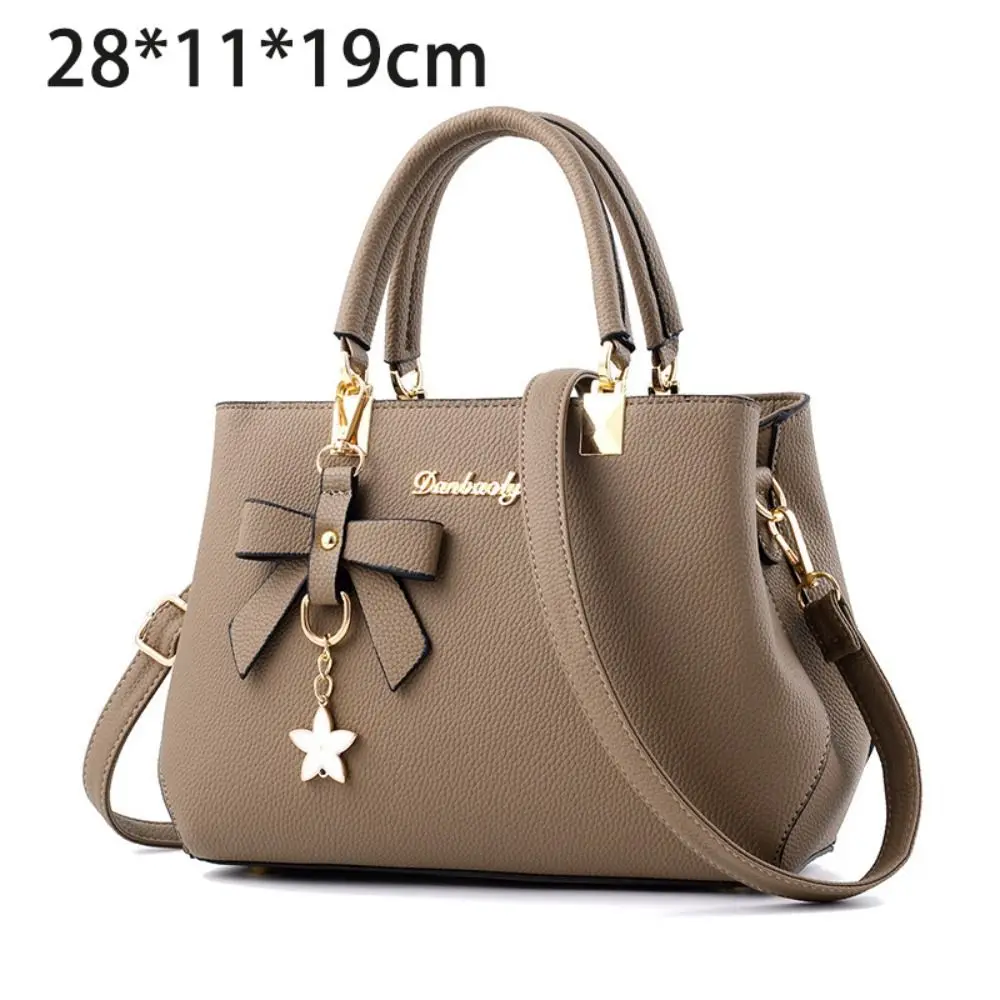 Bolso bandolera cuadrado de cuero PU para mujer, gran capacidad - imagen 5