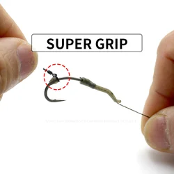 Cuentas de sujeción Super Grip para anzuelos – Stop de línea carp