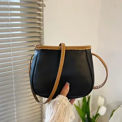 Bolso de pesca bandolera de cuero PU ligero gran capacidad