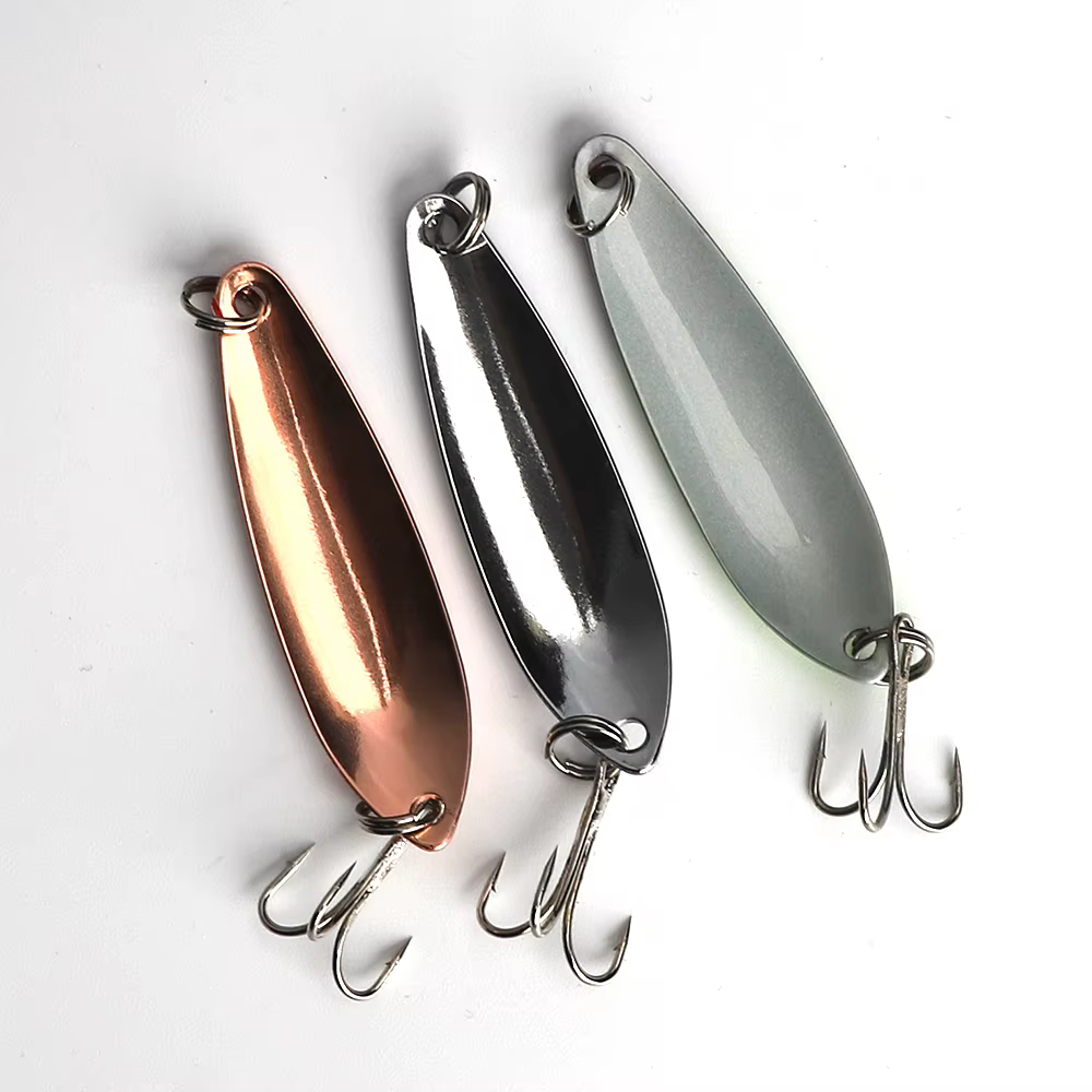 Señuelo wobbler metálico Fishingfans vista completa