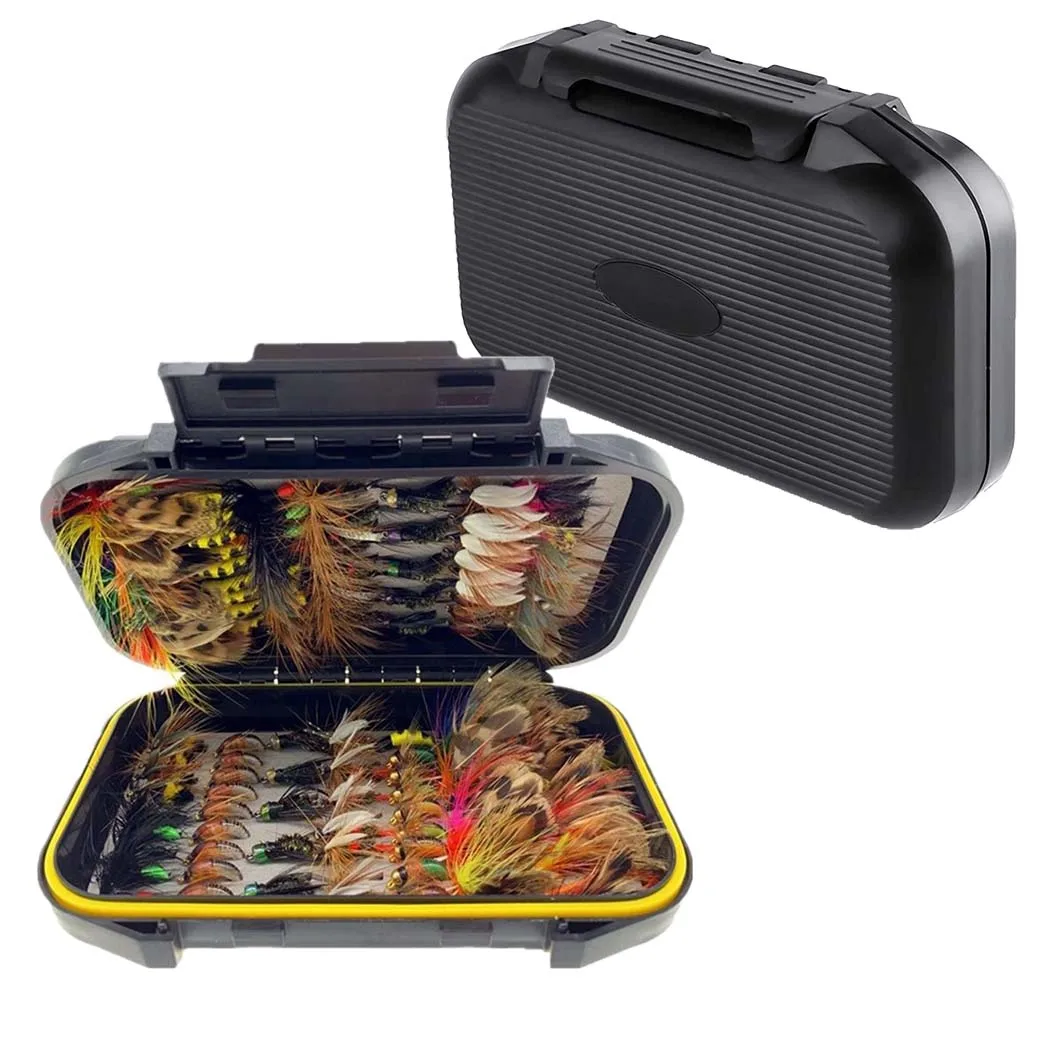 Kit de moscas de pesca para trucha y perca con caja - imagen 5