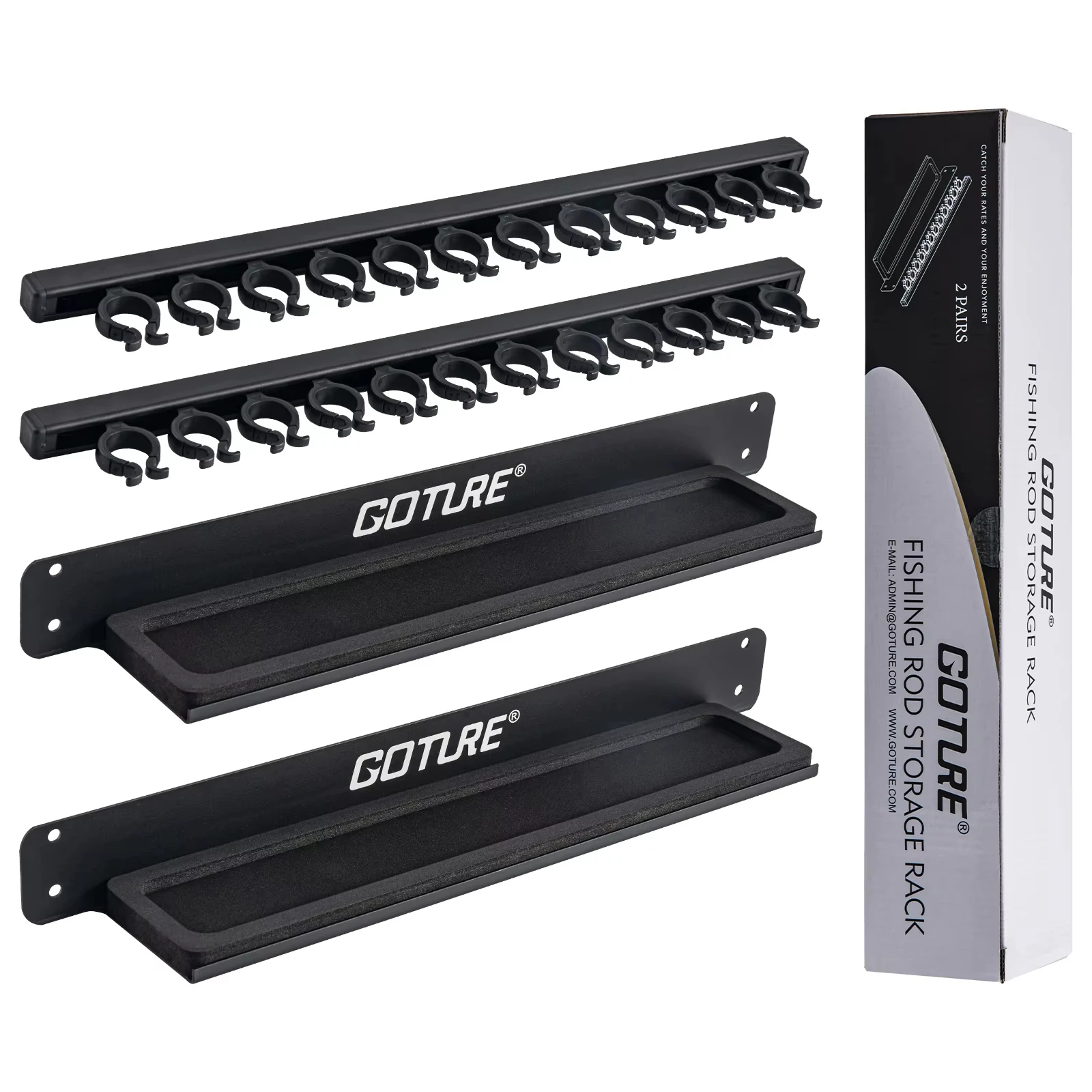 Goture Soporte Vertical para Cañas de Pared