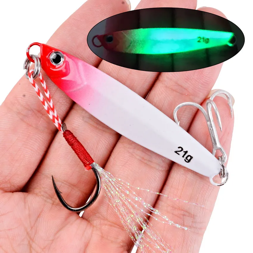 Jig metálico para pesca deportiva spinning y casting – Señuelos - imagen 2