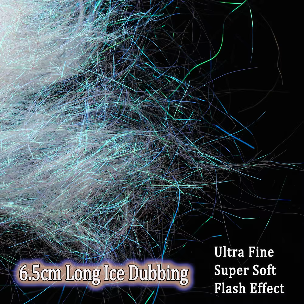 Flash Ice Wing – Fibra Sintética para Atado de Moscas - imagen 5