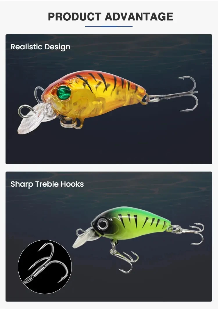 Variedad de colores disponibles del señuelo Burle