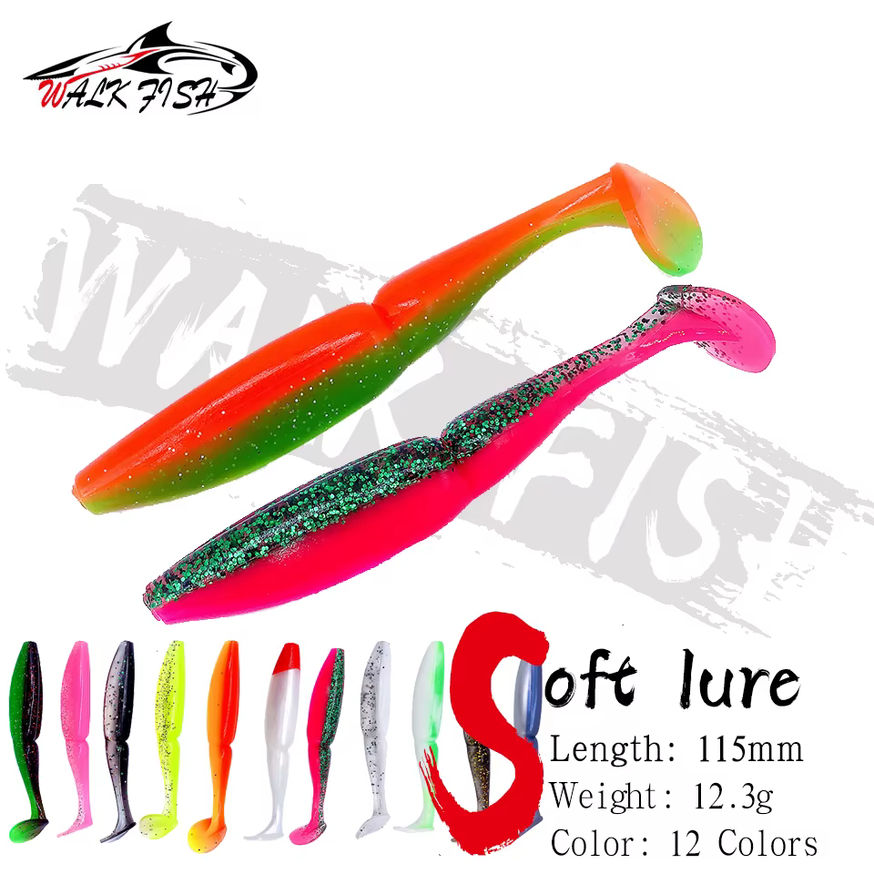 Señuelos de vinilo WALK FISH – Fáciles de delinear - imagen 3
