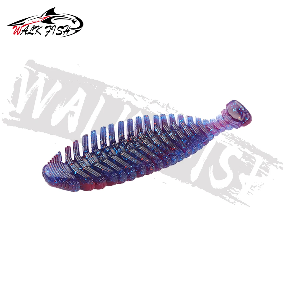 WALK FISH Swimbait Shad PVC cola en T para lucio, lubina y trucha - imagen 4