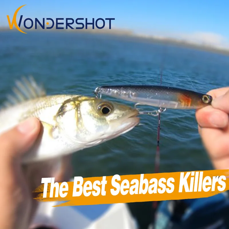 Wondershot D02 gorrión 90mm – Señuelo topwater plástico para lubina - imagen 4