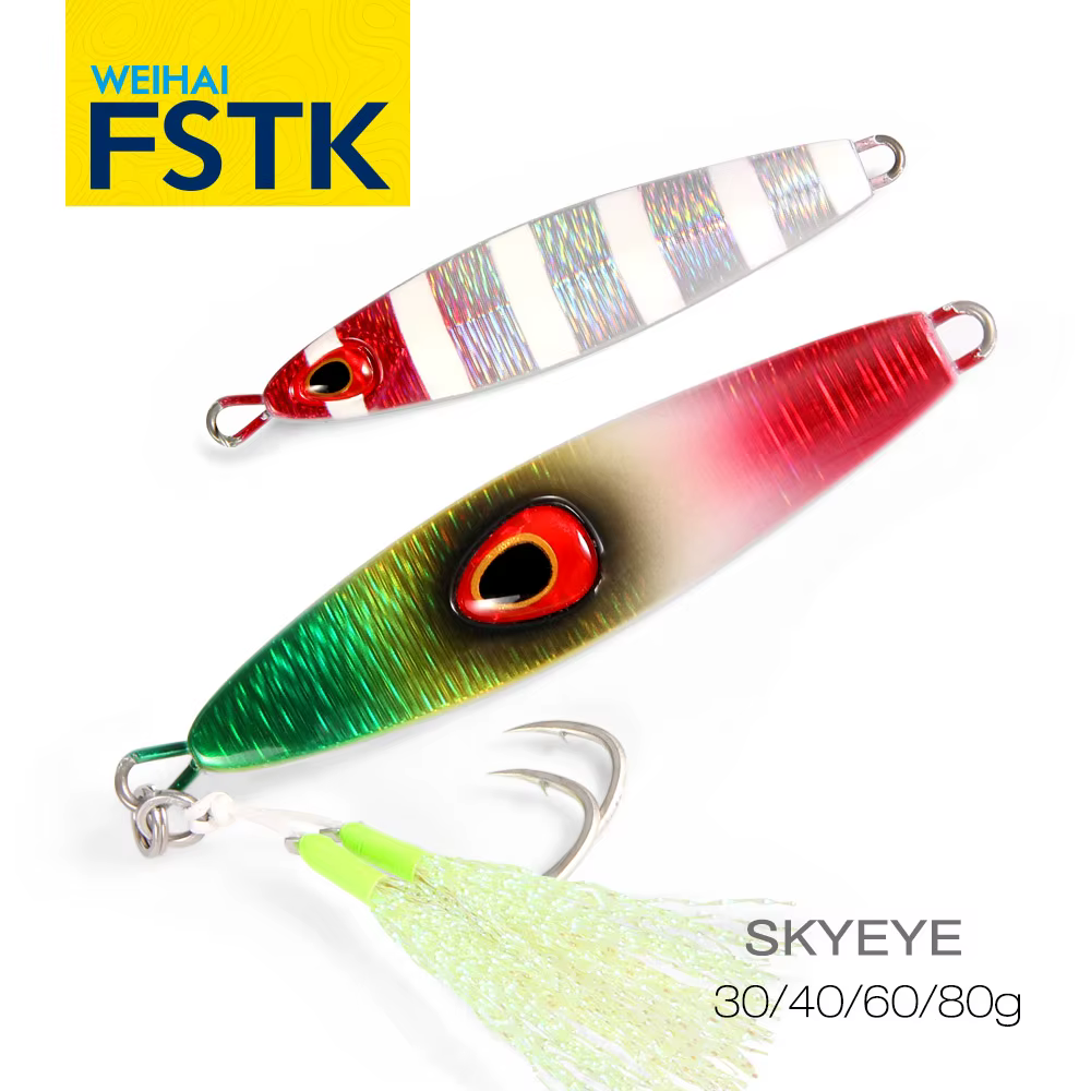 FSTK Señuelo metálico para lanzamiento y jigging lento