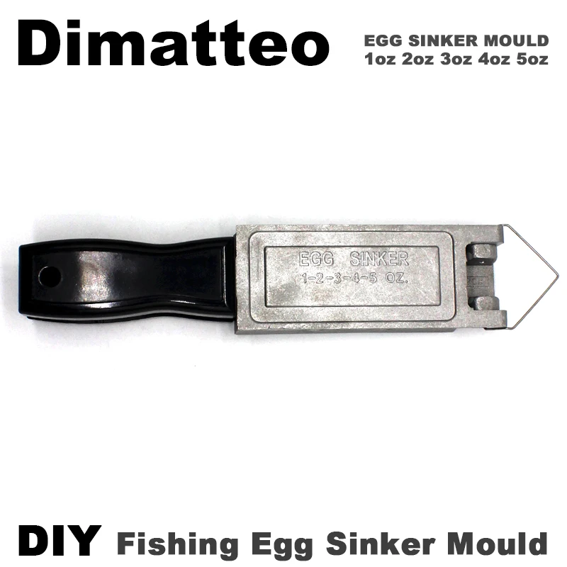 Dimatteo Moldes de plomo para pescar - Kit completo - imagen 5