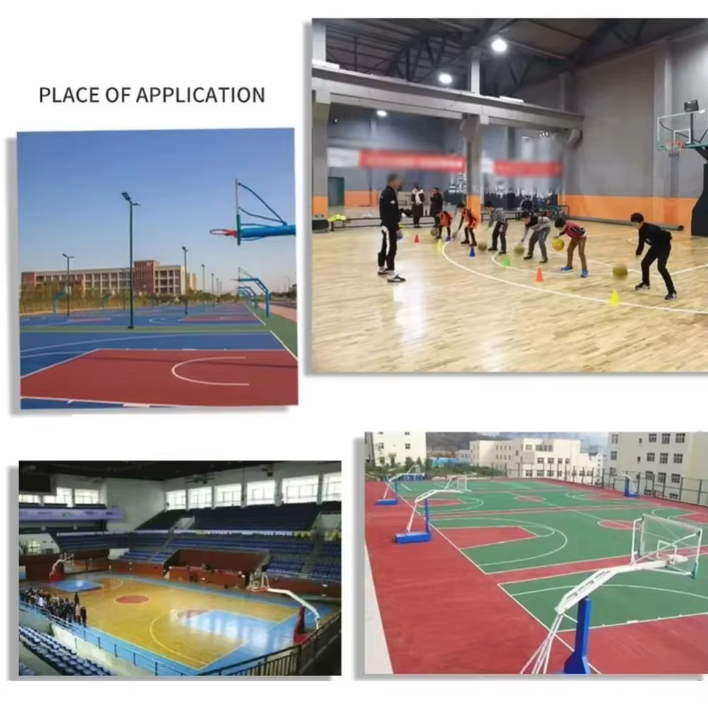 Red de baloncesto resistente para uso exterior