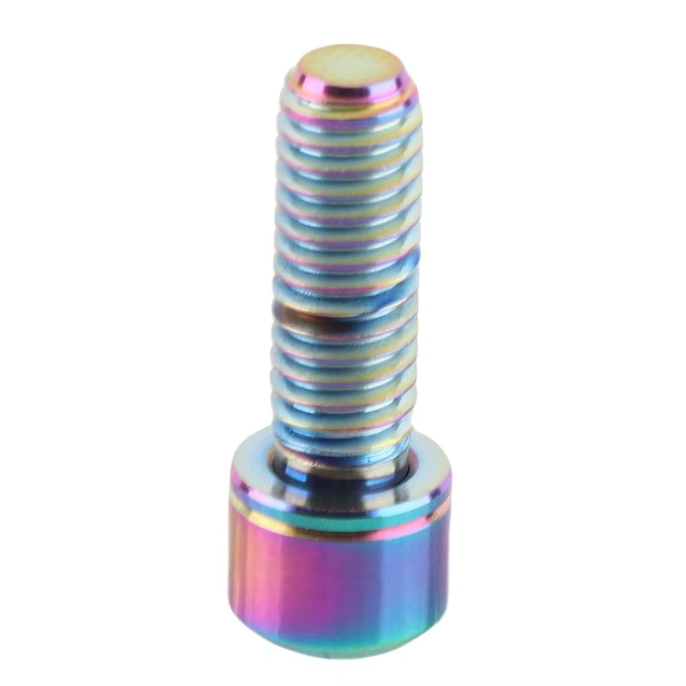 Tornillo Titanio Hexagonal con Arandela – Cabeza Cónica - imagen 3