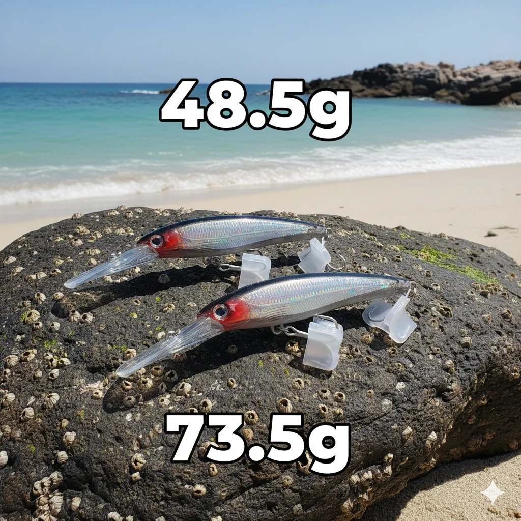 Minnow hundido resistente para Lucio – Agua salada - imagen 4