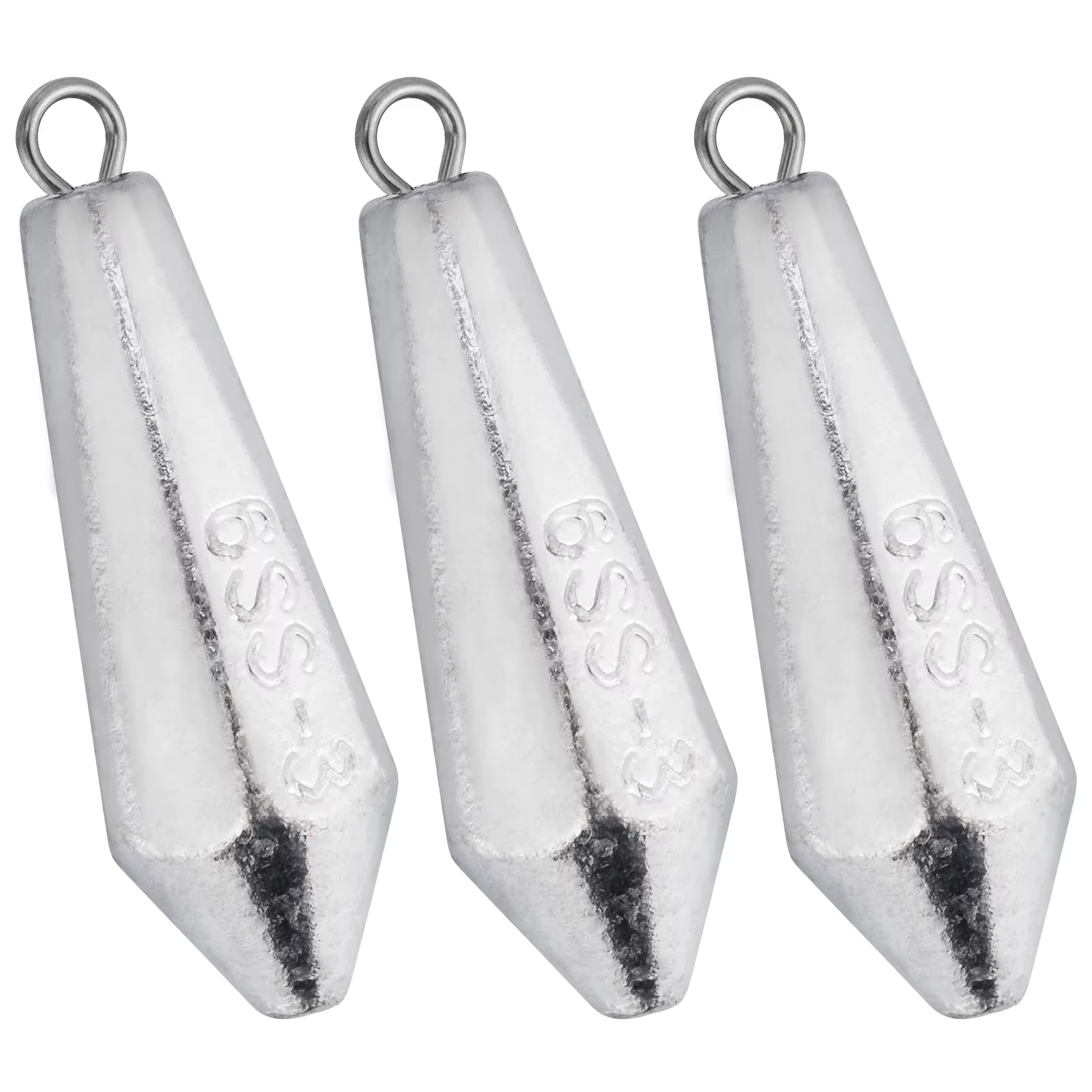 Plomadas hexagonales de fundición para agua salada – Surf casting - imagen 5