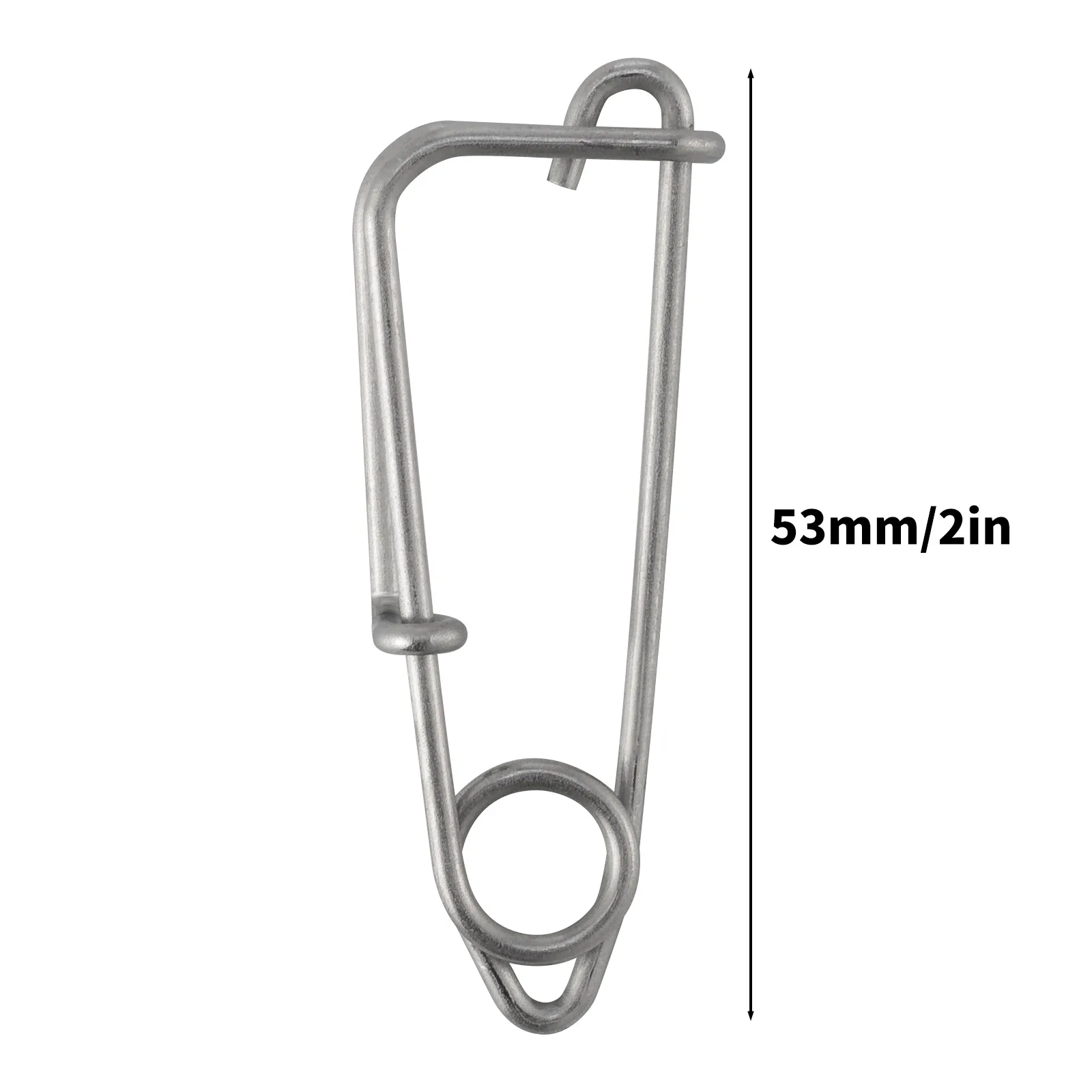 Broches giratorios de acero inoxidable – Clips de cambio rápido para curricán - imagen 4