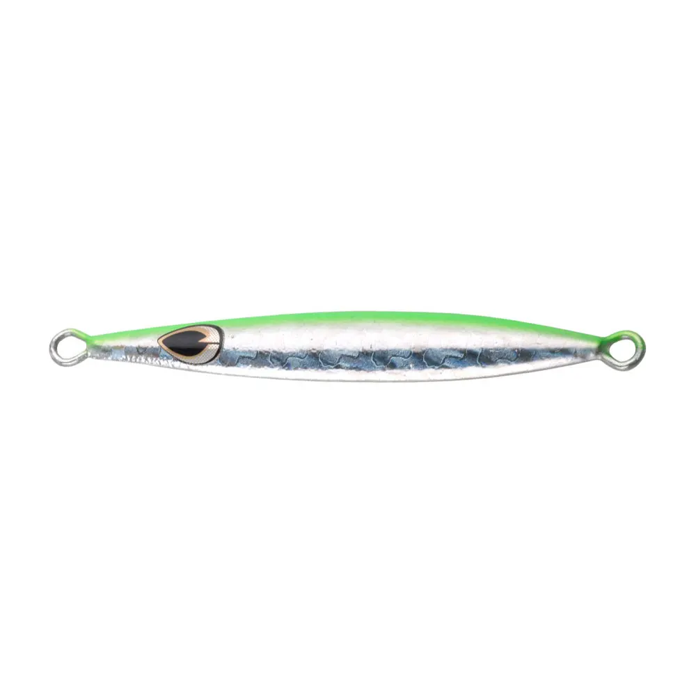 Señuelo de pesca metálico de 40g con acabado reflectante