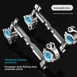 Clip universal para soporte de sombrilla de pesca de fijación