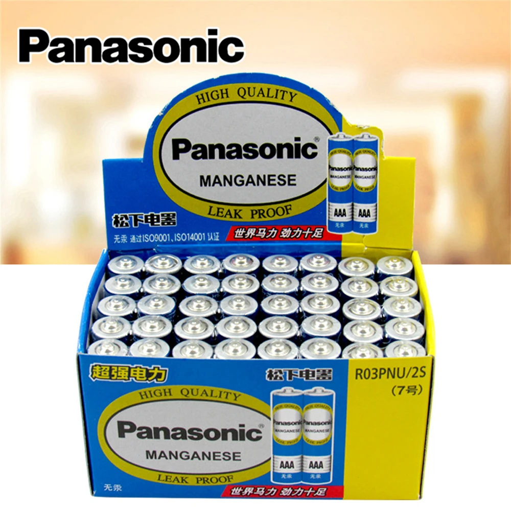 Panasonic Pilas de carbono AA y AAA desechables para mandos - imagen 4