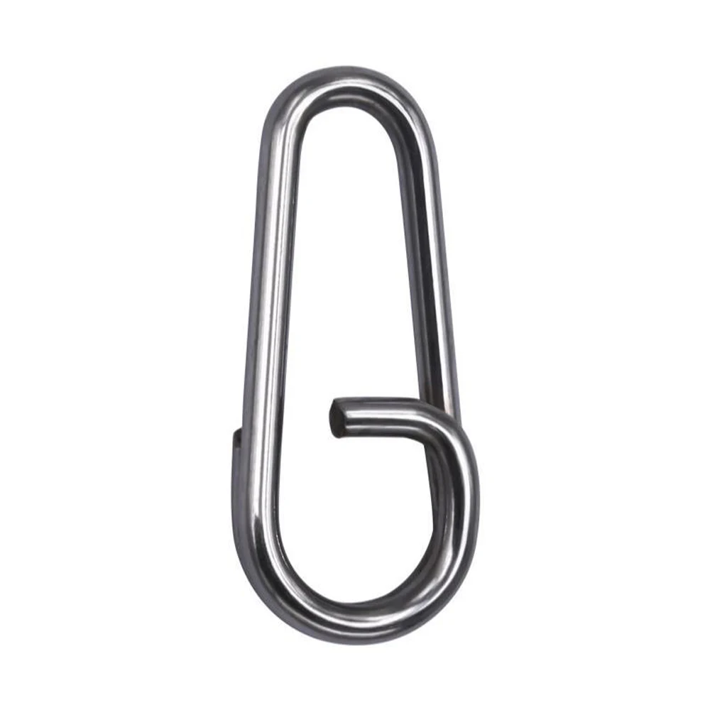 DNDYUJU anillos divididos ovalados acero inoxidable para pesca - imagen 5