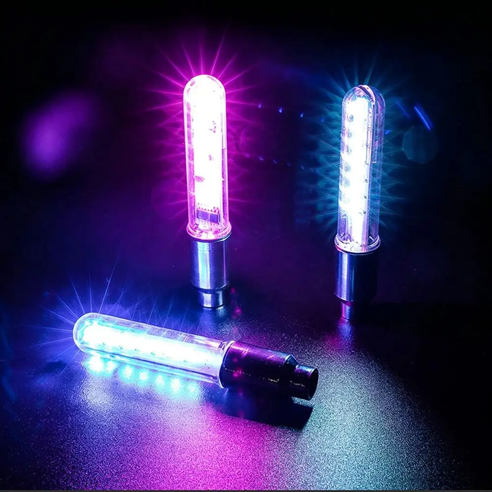 Luz LED intermitente para válvula de neumático impermeable nocturno - imagen 3