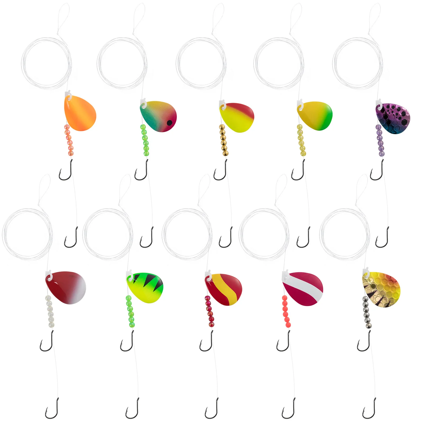 Aparejos de pesca con spinner y cuchillas Colorado para lucioperca - imagen 3