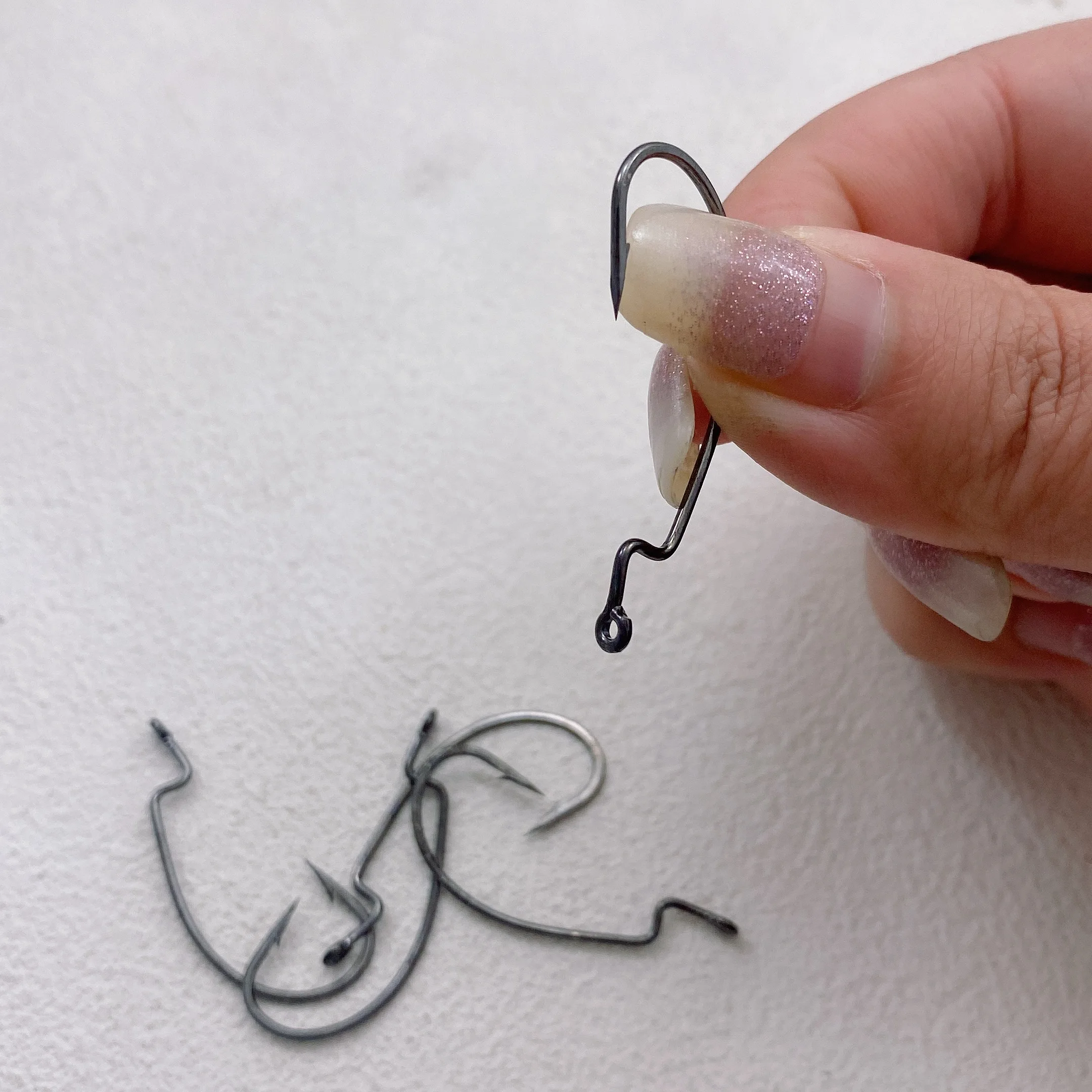 Anzuelos jig head de acero con alto contenido en carbono para agua salada - imagen 2