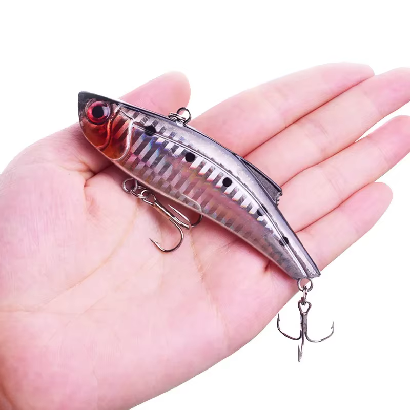 Señuelo VIB de invierno con vibración eficaz para pesca marina - imagen 2