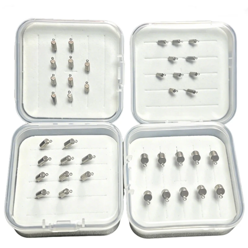 Señuelos de tungsteno surtidos para pesca en hielo