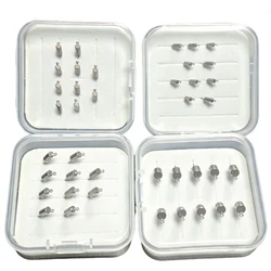 Señuelos de tungsteno para pesca en hielo con anzuelos duraderos