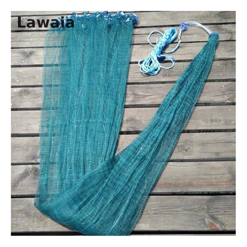 Lawaia red de aterrizaje multifilamento verde para pesca