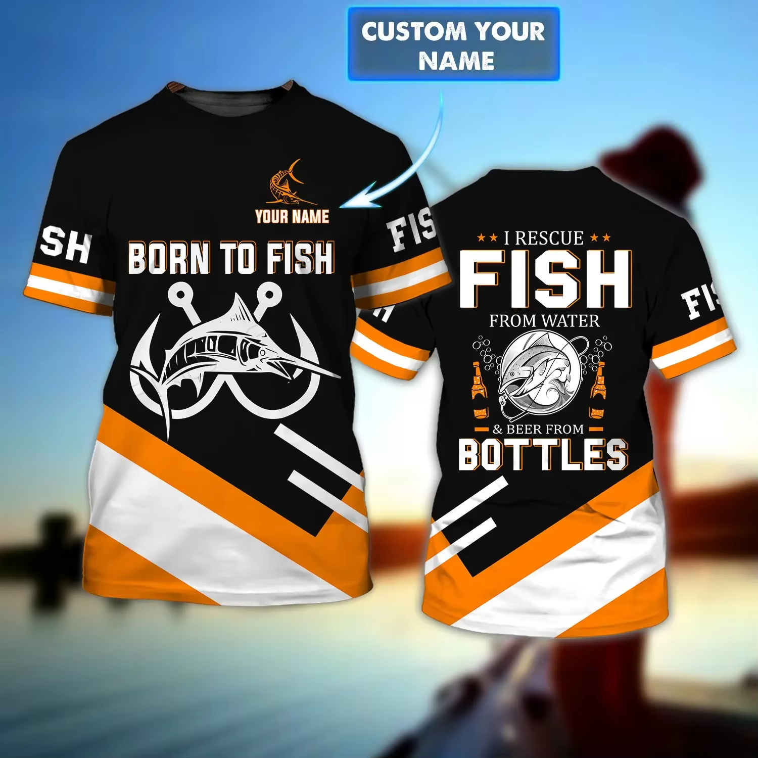 Camiseta técnica pesca hombre manga corta - imagen 4
