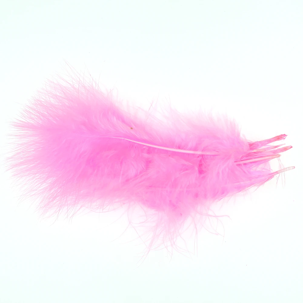Streamer de marabú Vtwins para pesca en agua salada – pluma natural - imagen 4