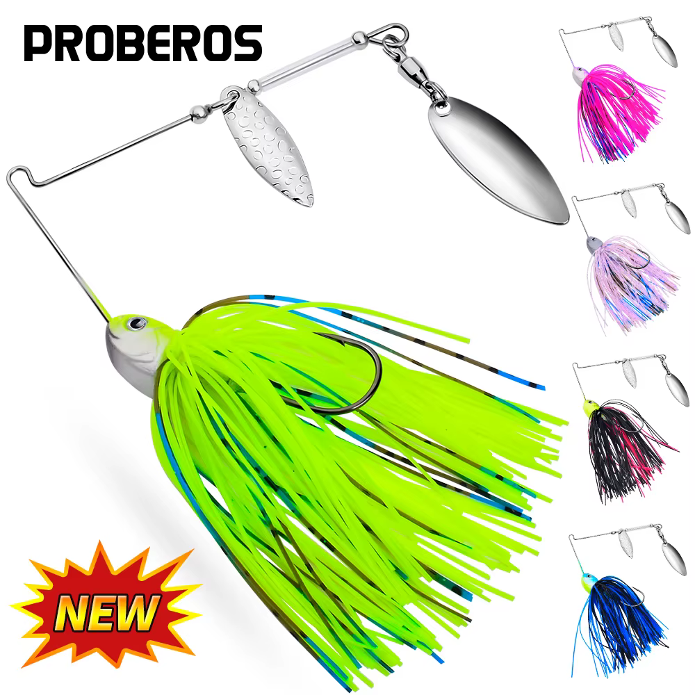 Buzzbait sin malezas Proberos para Lucio – Señuelo de pesca deportivo - imagen 5