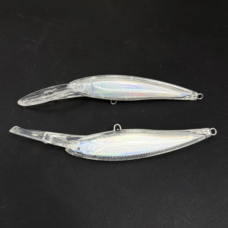 Detalle del perfil minnow y labio largo del señuelo