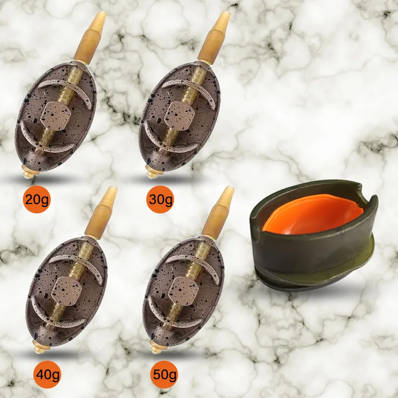 Comedero para carpa con molde liberación rápida y pesas zinc - imagen 5