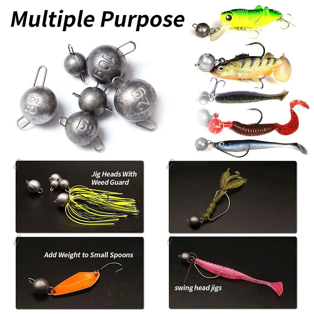 Plomada con cabeza giratoria para pesca en roca y agua profunda - imagen 5