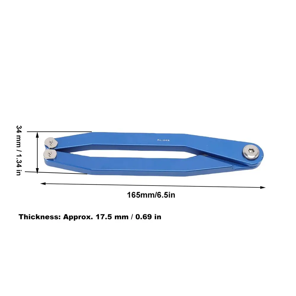 Llave de tapa de biela NX/GX ergonómica, de aleación y acero - imagen 5